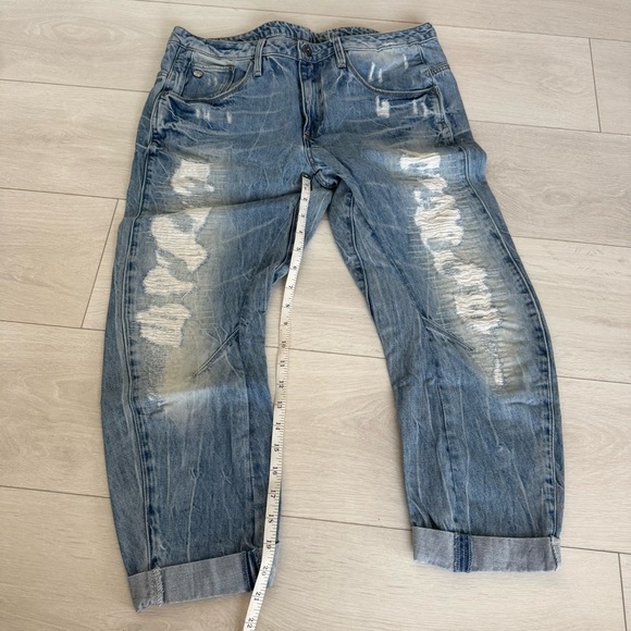 G-Star Raw Low Boyfriend Premium Jeans Arc 3D Distressed cropped rolled - Picture 4 of 9